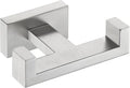 Angle Simple Towel Hook for Bathroom, SUS 304 Stainless Steel Double Robe Coat by AngleSimple