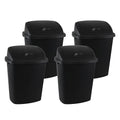 4 Packs Commercial Heavy-Duty Trash Can by Yesdate