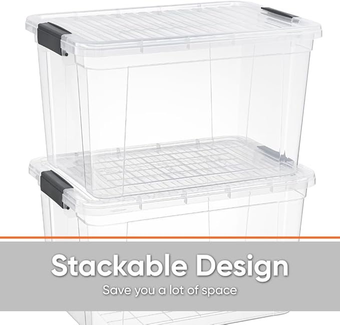 Superio Clear Storage Boxes - Image 4