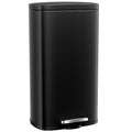 Arlopu 8 Gallon Step Trash Can, Stainless Steel Garbage Bin, Soft-Close Rubbish by Arlopu
