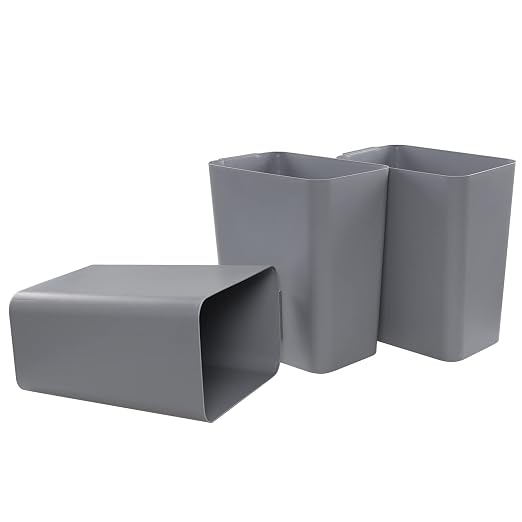 3-Pack 4.5 Gallon Trash Can - Image 4