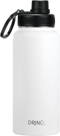 DRINCO Stainless Steel Water Bottle Spout Lid Vacuum Insulated Double Wall by Drinco