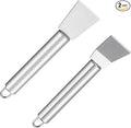 2 PCS Stainless Steel Scrapers – Multifunctional Scraper Cleaning Tool by Unknown