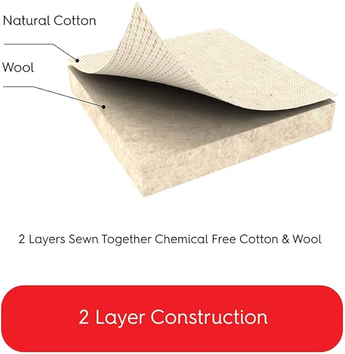 TIVIT Ironing Board Cover 16 x 55 Standard Chemical Free Eco-Friendly Padded - Image 7