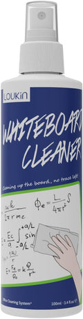 loukin Non-Toxic Whiteboard Cleaner, 3.4 fl oz Dry Erase Board Cleaner by LOUKIN