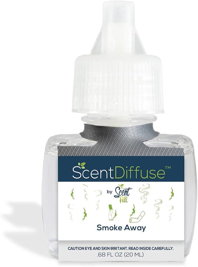 Scent Fill Smoke Away Plug in Air Freshener, 4 Scented Oil Refills - Image 3