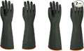 Heavy Latex Chemical Resistant Gloves by GOLVESHELPYOUIMPROVELIFE