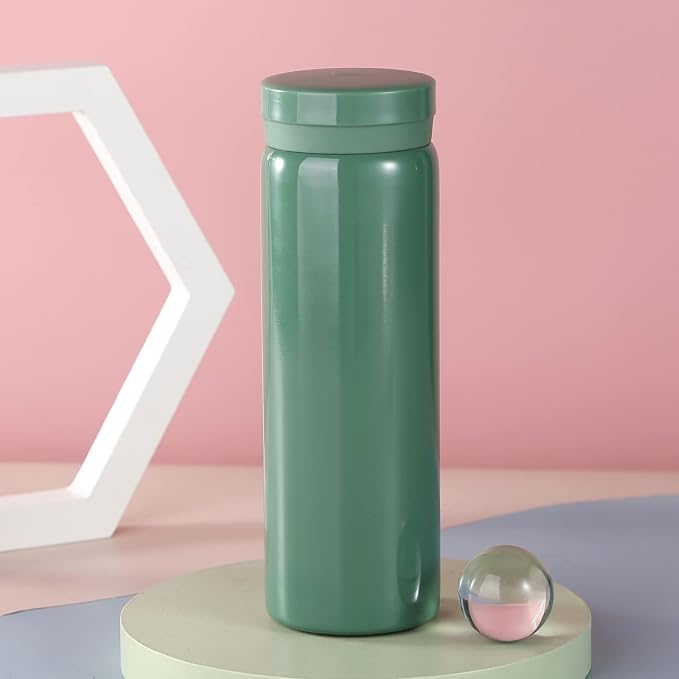 10oz Mini Water Bottle Stainless Steel Thermos Small Flask - Image 7
