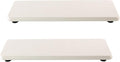 2 Pcs Water Absorbing Stone Trays, Kitchen/Bathroom Sink Soap Dish, Diatomite by NiuYichee