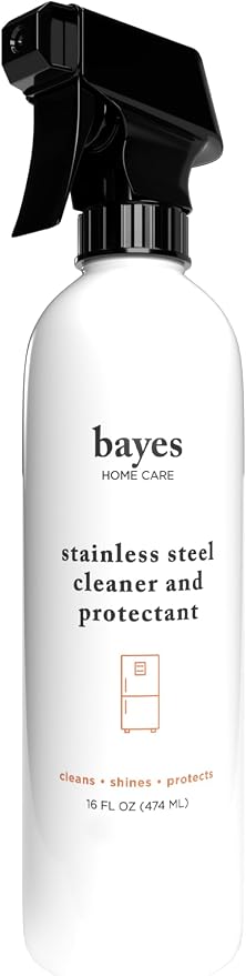 Bayes High-Performance Stainless Steel Cleaner Spray, and Protectant by Bayes