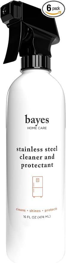 Bayes High-Performance Stainless Steel Cleaner Spray, and Protectant by Bayes
