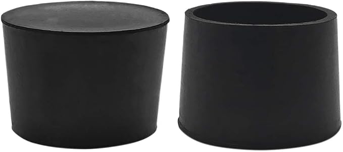 Flyshop 4 Pieces 40mm Rubber Chair Leg Caps Round, Non-Slip Protective Caps - Image 3