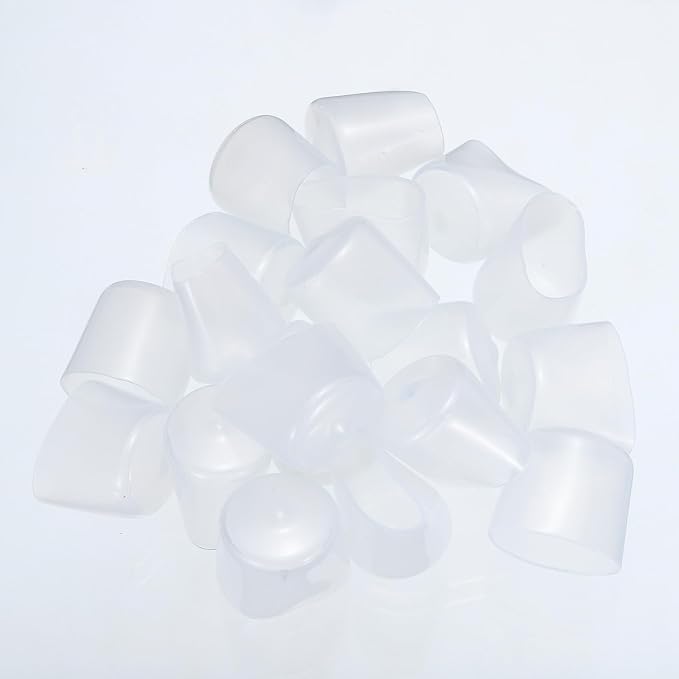 uxcell 20pcs Rubber End Caps 25mm ID Vinyl PVC Round Tube Bolt Cap Cover Screw - Image 4