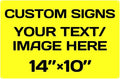 Repaly Personalized signs, Aluminum Weatherproof Metal Sign Multiple Sizes by Repaly