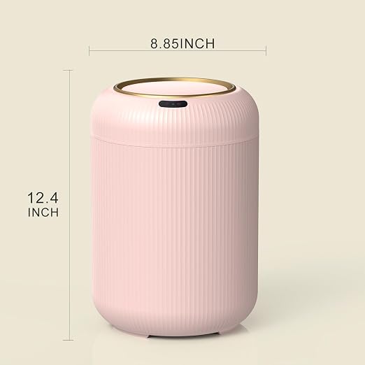 Smart Bathroom Trash Can with Lid，3 Gallon Bathroom Garbage Can Automatic - Image 5