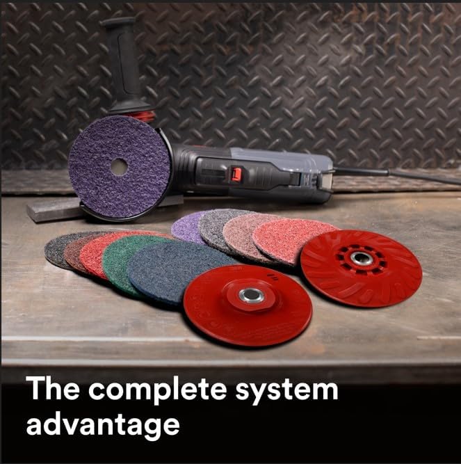 3M Electric Angle Grinder, 4.5-5 in Paddle Switch, - Image 5
