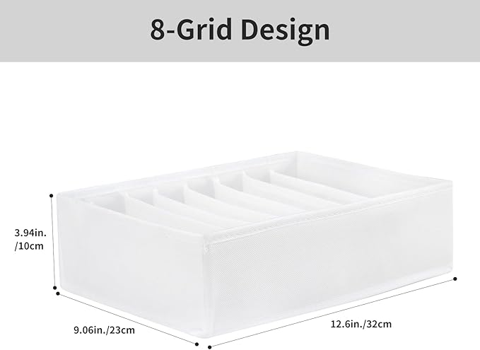 4 Packs T-shirt Drawer Organizers - Image 4