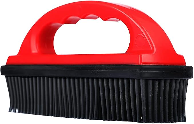 Rubber Pet Cat Dog Hair Removal Brush Lint & Hair Remover Brush, Silicone Lint by throw