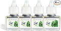 Scent Fill Green Clover & Aloe Plug in Air Freshener, 4 Scented Oil Refills by ScentFill