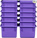 Wood Designs Cubby Storage Bin, Heavy Duty Plastic Containers by Unknown