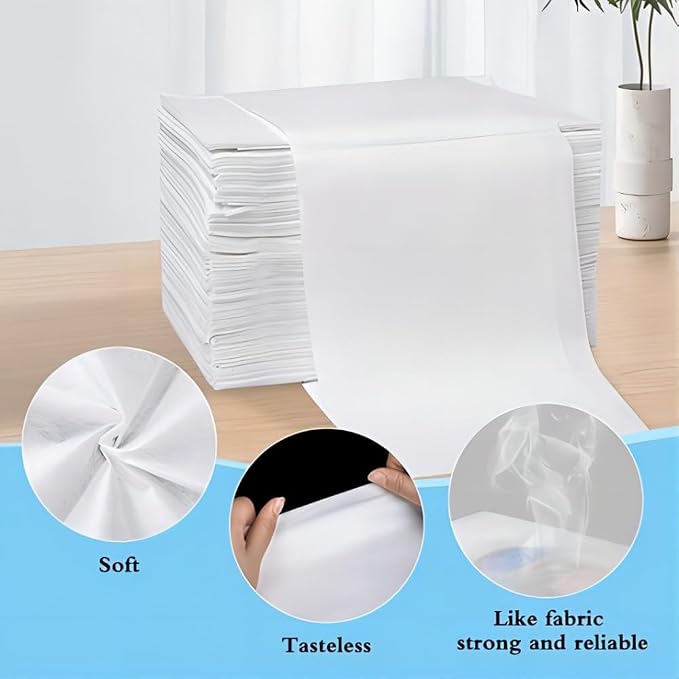 100Pcs Disposable Massage Table Sheets 31.5" x 71" Non-Woven Fabric Bed Covers - Image 6