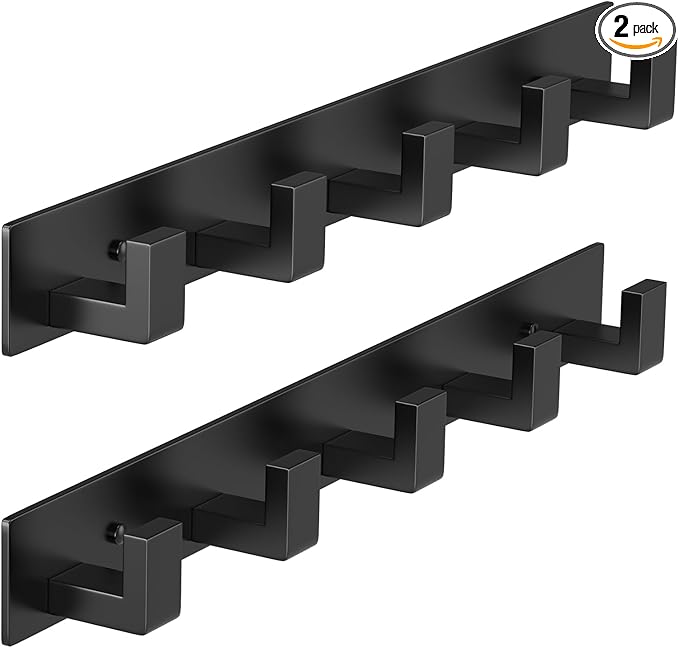 PMMASTO Coat Rack Wall Mount, Coat Hooks Wall Hooks by PMMASTO