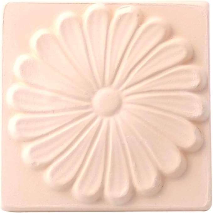 Stone Diffuser-Korean flowers 4 Square tiles, One Set-Odor Eliminator, Air by CRECEN-HealingSpacesforYou