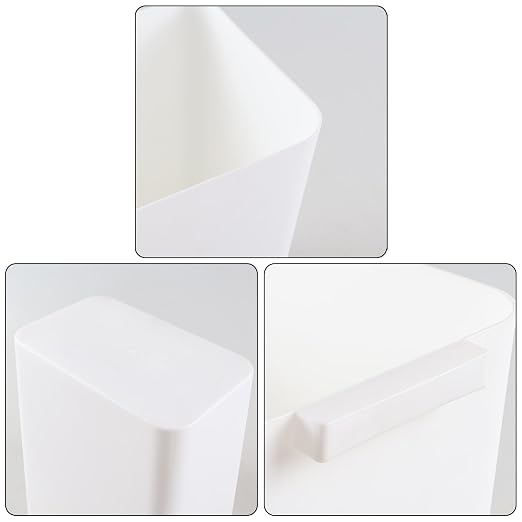 4.5 Gallon Plastic Wastebasket, Slim Trash Container Bin - Image 3