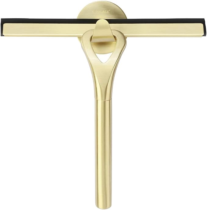 Stainless Steel Shower Squeegees All-Purpose Mirror/Window/Glass Wiper Scraper by HomDSim