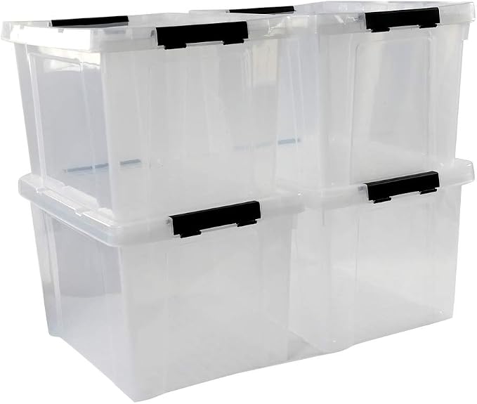 Ggbin 4 Packs 50 Quart Plastic Container Bin - Image 5