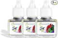 Scent Fill 100% Natural Sweet Rose & Basil Plug in Air Freshener, Scented Oil by ScentFill
