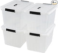 Asking 18 L Clear Plastic Storage Box by Asking