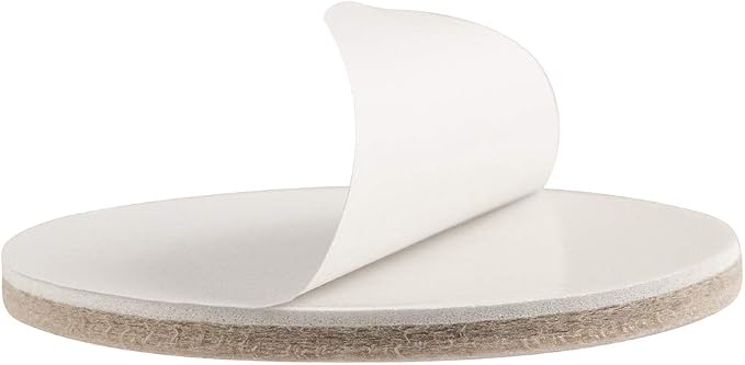 SOFTTOUCH 4723995N Heavy Duty 3 Inch Felt Furniture Pads to Protect Hardwood - Image 2