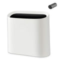 SUBEKYU 2.3 Gal Trash Can for Bathroom, Small Office Garbage Can for Kitchen by SUBEKYU