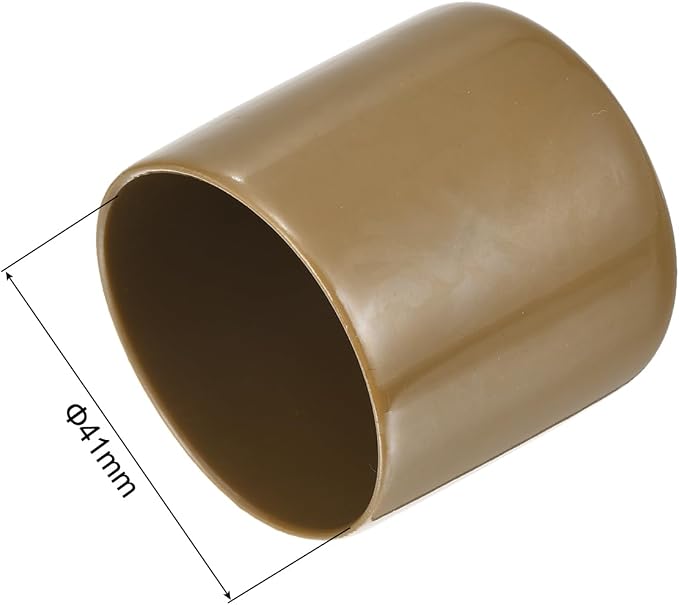 uxcell 20pcs Rubber End Caps 41mm ID Vinyl PVC Round Tube Bolt Cap Cover Screw - Image 3