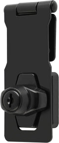 Alise Keyed Hasp Lock, 4 Inch Safety Packlock Clasp Hasps Latch, Garage Doors by Alise