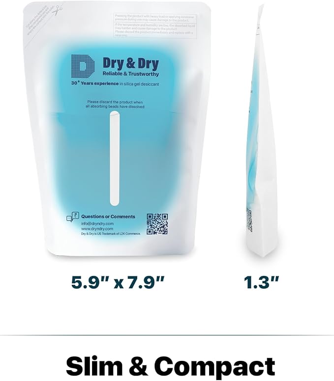 Dry & Dry 3 Packs Hybrid Moisture Absorbers & Musty Odor Eliminator - Image 6