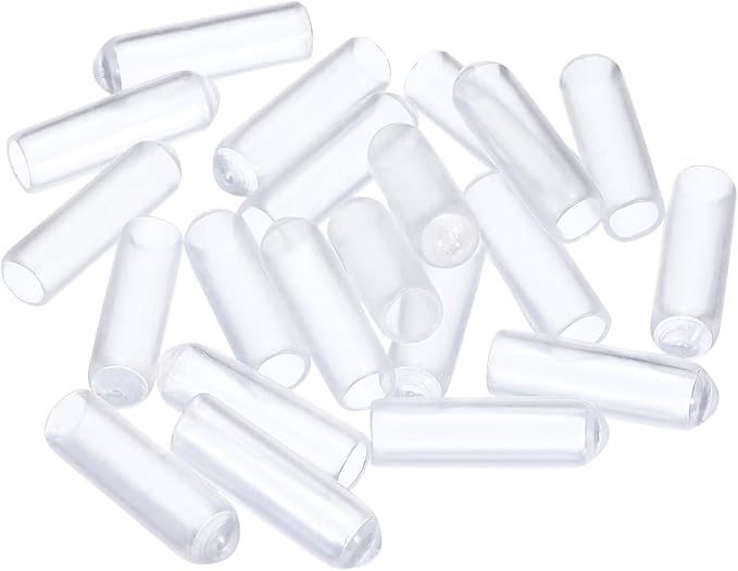 uxcell 20pcs Rubber End Caps 4mm ID Vinyl PVC Round Tube Bolt Cap Cover Screw - Image 4