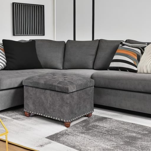 Joveco 24" Rectangular Ottoman - Image 5