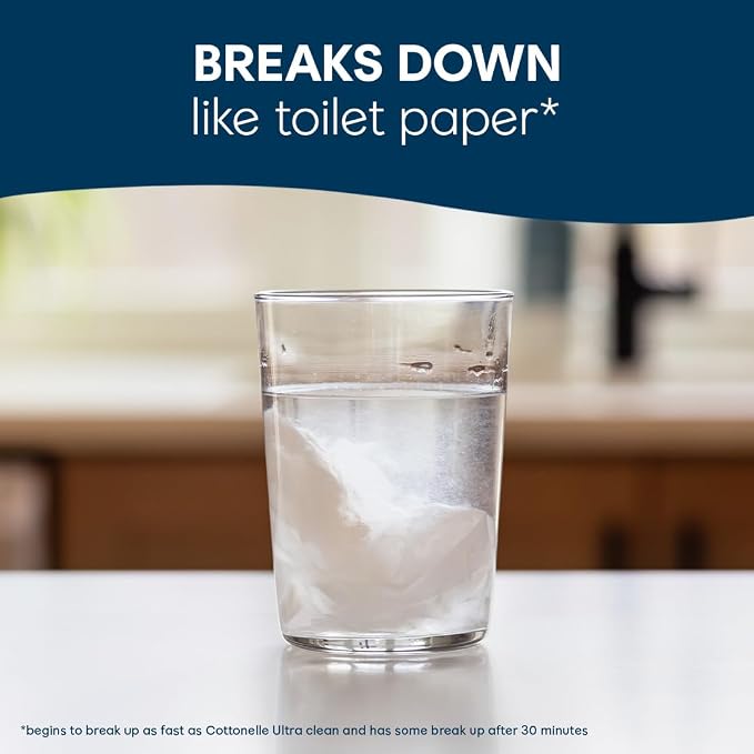 Cottonelle GentlePlus Flushable Wet Wipes - Image 4
