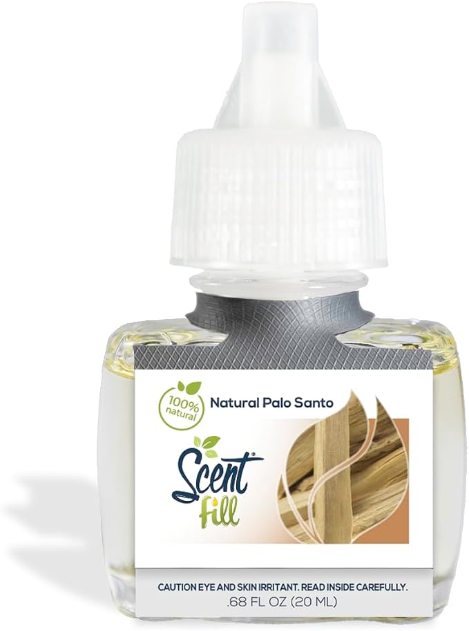 Scent Fill 100% Natural Palo Santo Plug in Air Freshener, Scented Oil Refills - Image 3