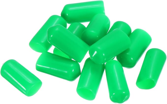 uxcell 20pcs Rubber End Caps 9.5mm ID Vinyl PVC Round Tube Bolt Cap Cover Screw - Image 4