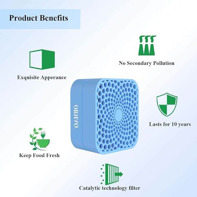 Refrigerator Deodorizer, a Portable Wonder, offers 10 Years of Long-Term use. - Image 5
