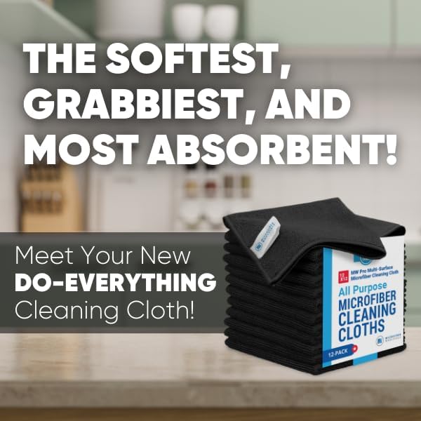 Microfiber Wholesale Cleaning Cloths | Size 12" x 12"| All Purpose Microfiber - Image 2