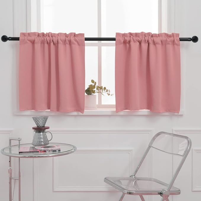 Pickluc Rod Pocket Tier Curtain by PICKLUC