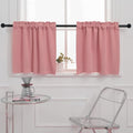 Pickluc Rod Pocket Tier Curtain by PICKLUC