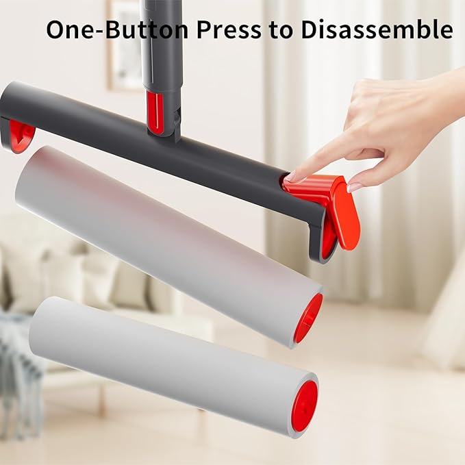 Large Lint Rollers for Pet Hair, Extra Sticky 9.45'' Giant Lint Roller - Image 5
