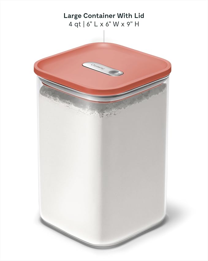 Caraway 4qt Glass Airtight Food Storage Container - Image 3