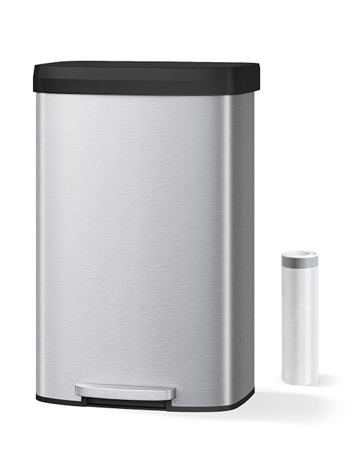 Garvee 21 Gallon / 80 Liter Stainless Steel Trash Can - Image 7