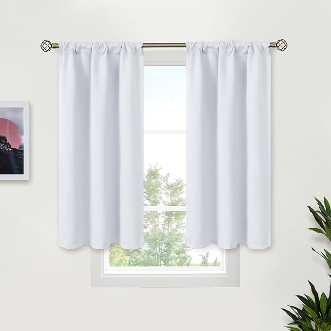 BGment Room Darkening Curtains 45 Inches Length by BGment